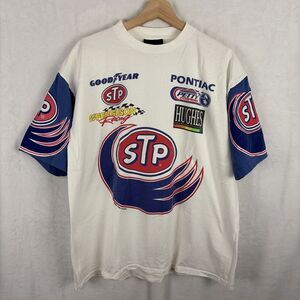 Vintage 1997 Petty Enterprises Richard STP Double Sided Nascar Tee Shirt Sz XL